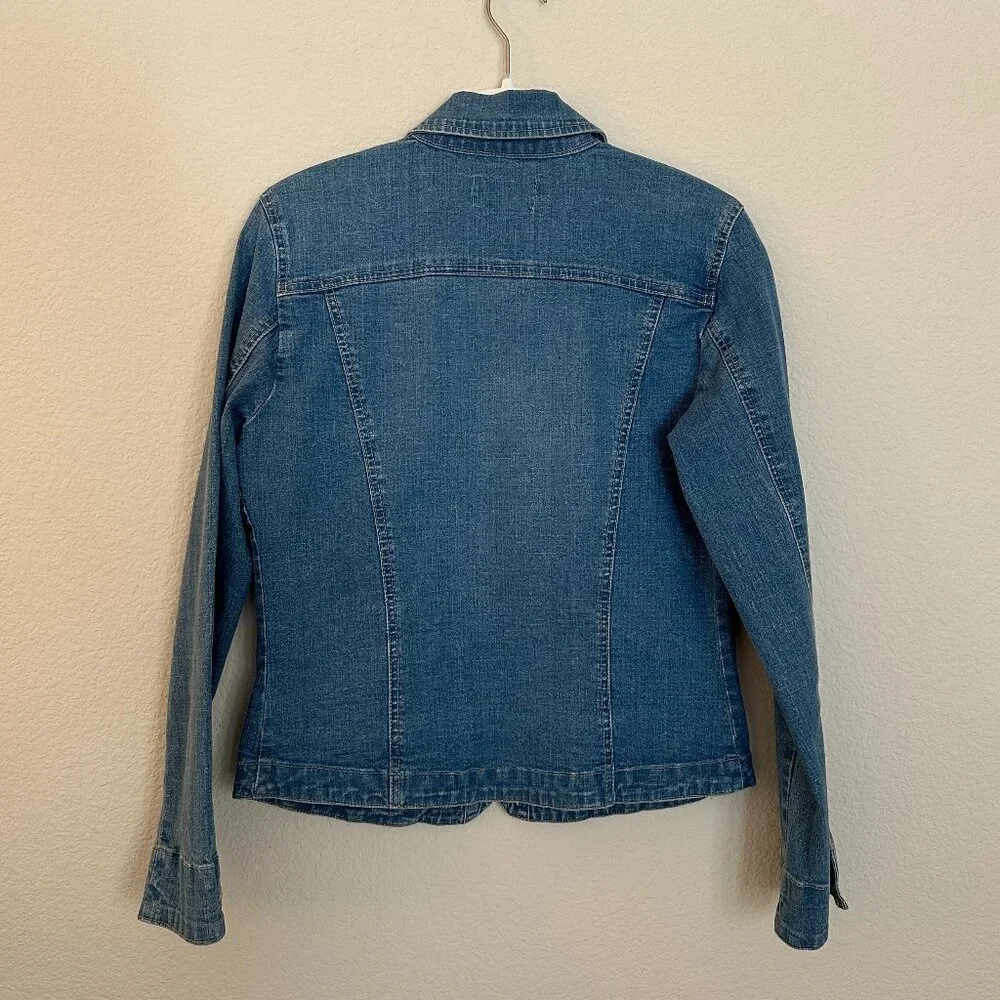 Live a Little Jean Jacket - Picture 4 of 4